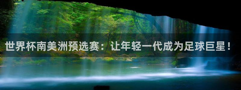 联赛杯直播:世界杯南美洲预选赛:让年轻一代成为足球巨星!